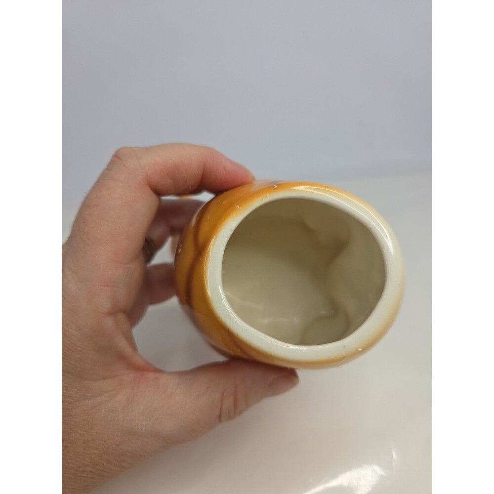 Nocrest Hand Painted Orange Tabby Cats Sugar & Creamer Set Japan Rare Antique - Picture 14 of 15